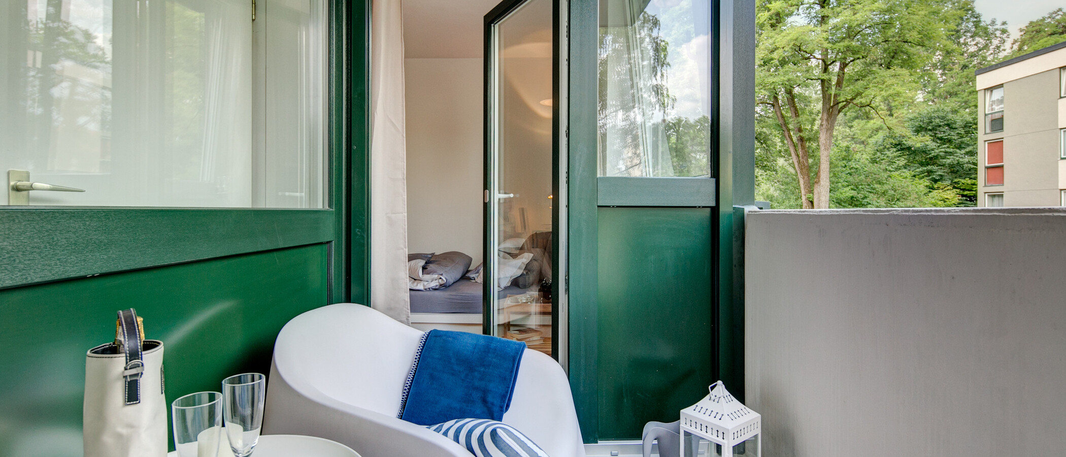 appartamento München Untergiesing 02 balcone 8797