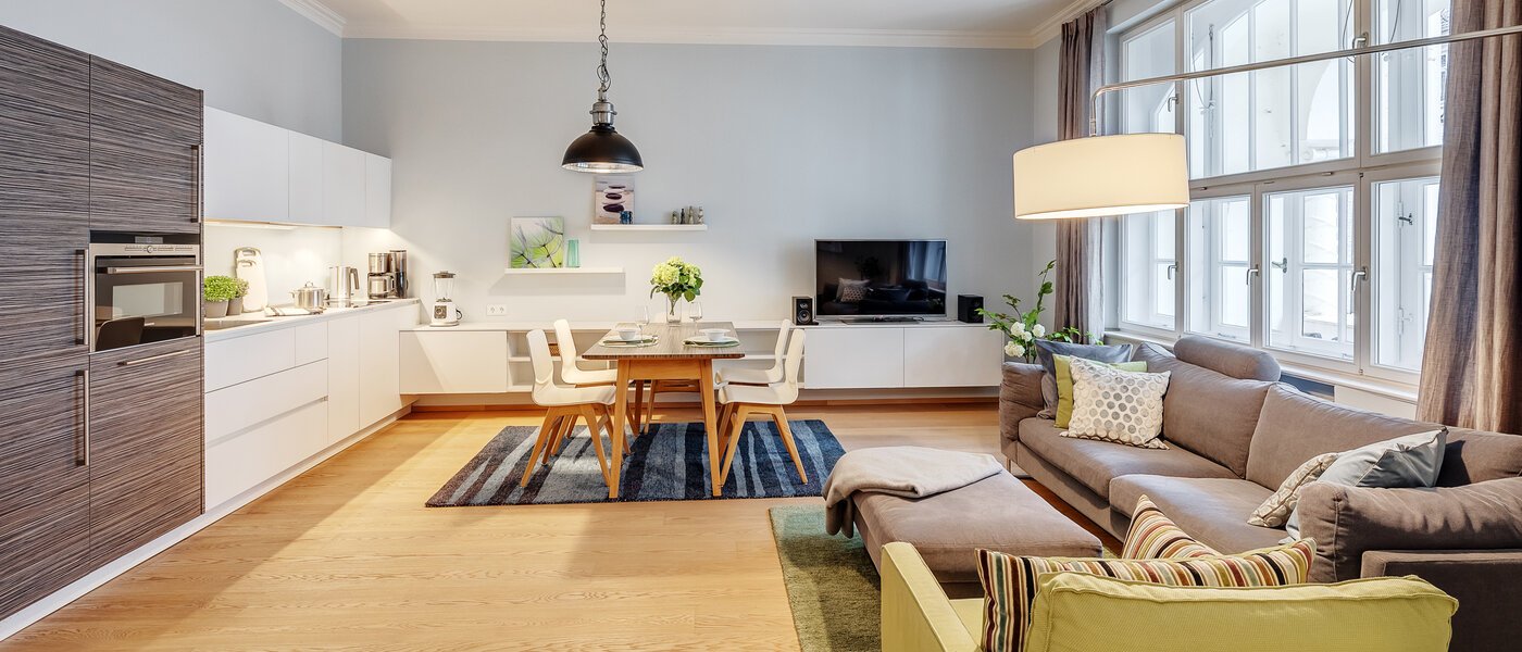 appartamento München Schwabing 02 zona living 8837