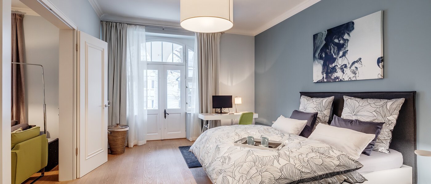 appartamento München Schwabing 01 1° camera da letto 8837