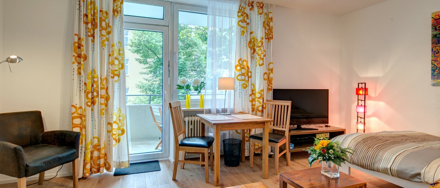 appartamento München Schwabing-West (rund um den Hohenzollernplatz) 01 soggiorno 8843