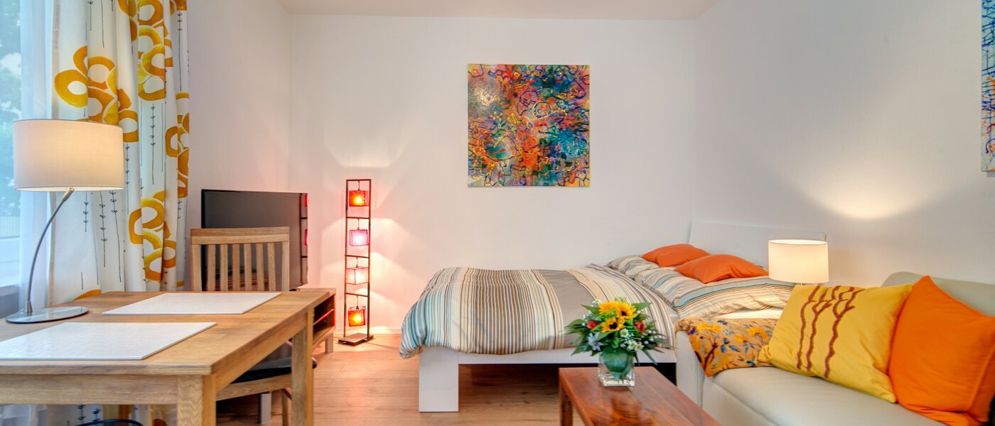 appartamento München Schwabing-West (rund um den Hohenzollernplatz) 04 soggiorno 8843