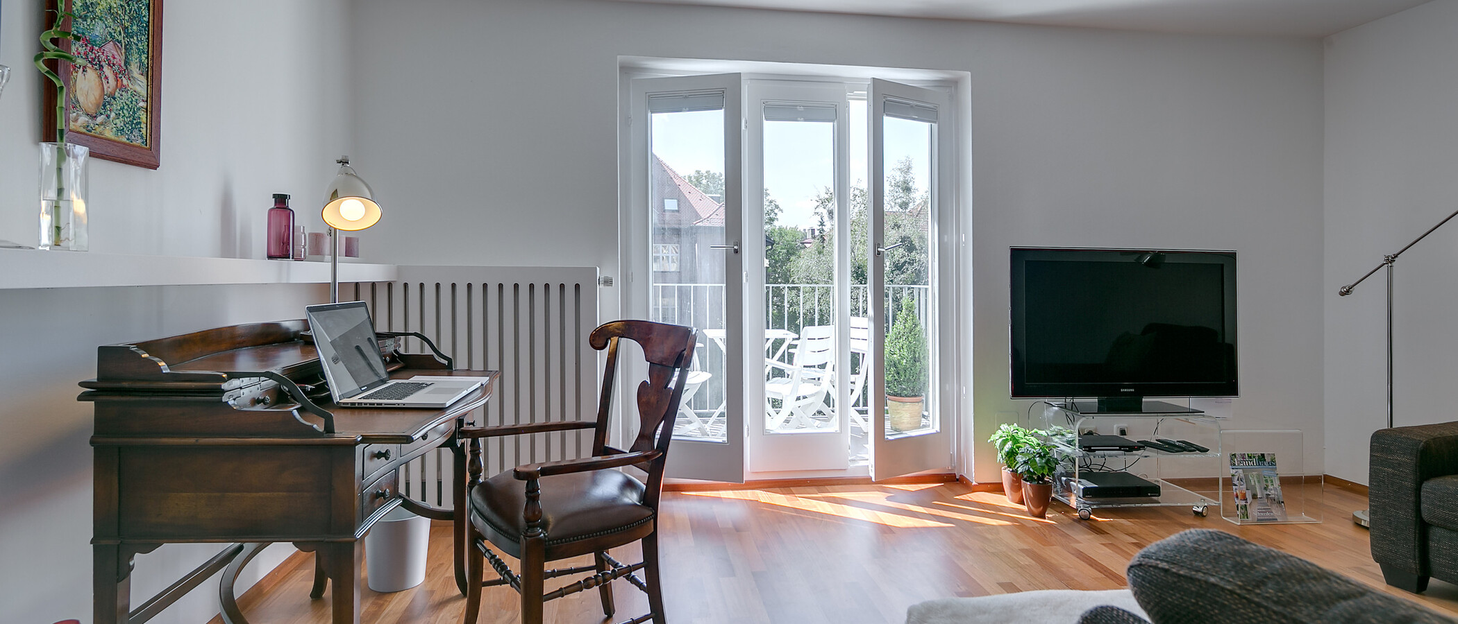 appartamento München Schwabing-Nord (zw. Belgrad- & Leopoldstraße) 04 soggiorno 8856