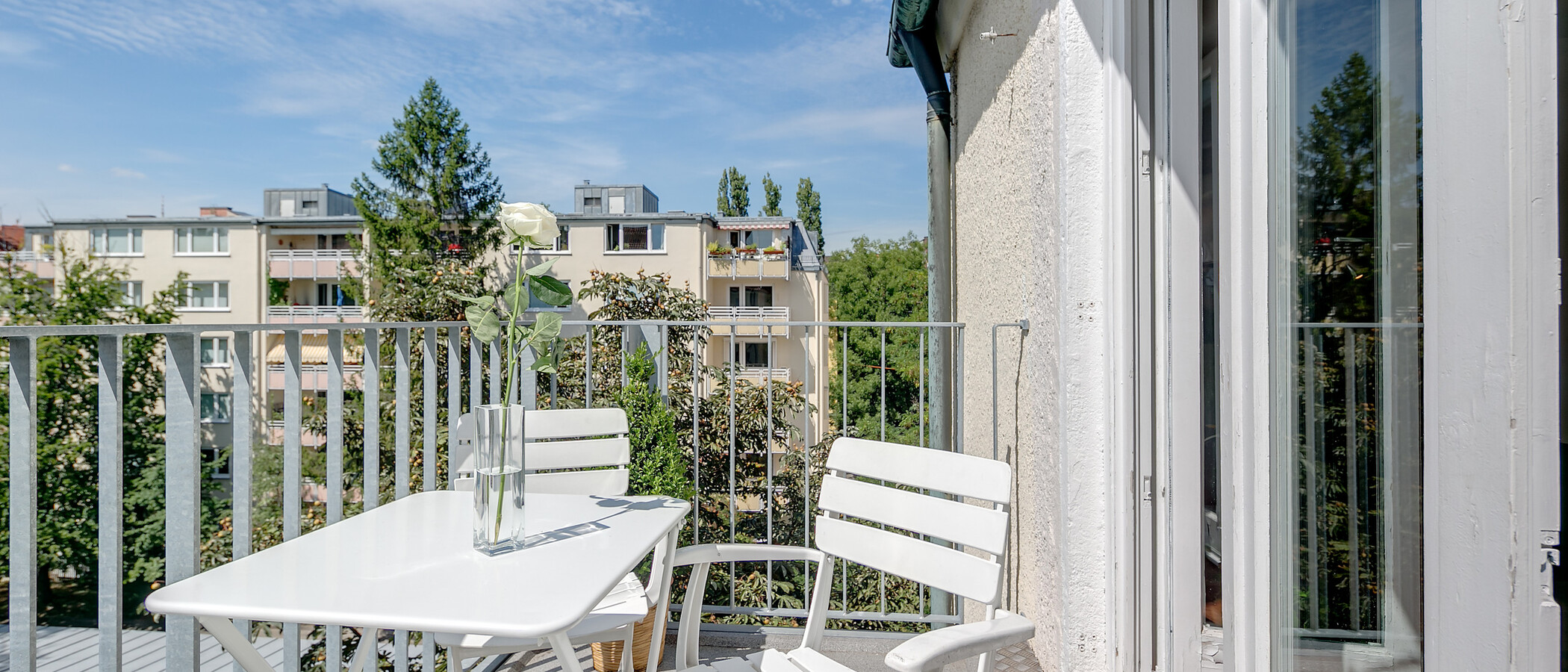 appartamento München Schwabing-Nord (zw. Belgrad- & Leopoldstraße) 02 balcone 8856