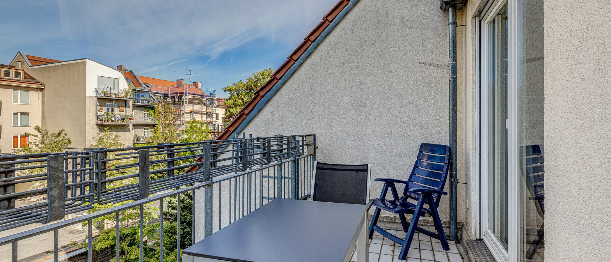 appartamento München Maxvorstadt - Rund um den Josephsplatz 01 balcone 8863