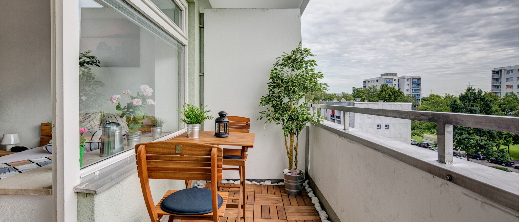 abitazione München Oberföhring 01 balcone 8865