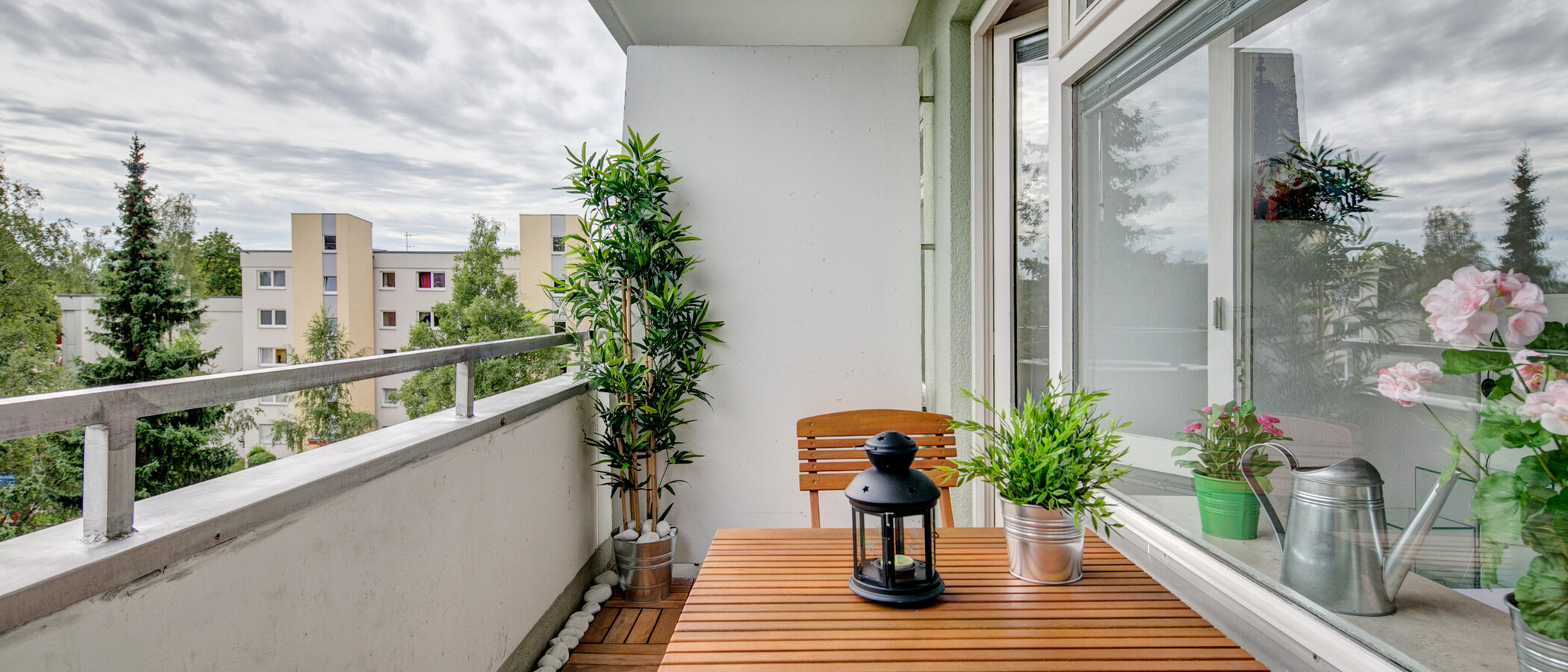 abitazione München Oberföhring 02 balcone 8865