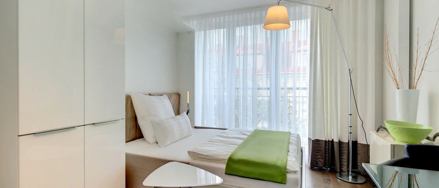 abitazione München Schwabing (rechts der Leopoldstraße) 01 zona notte 8867