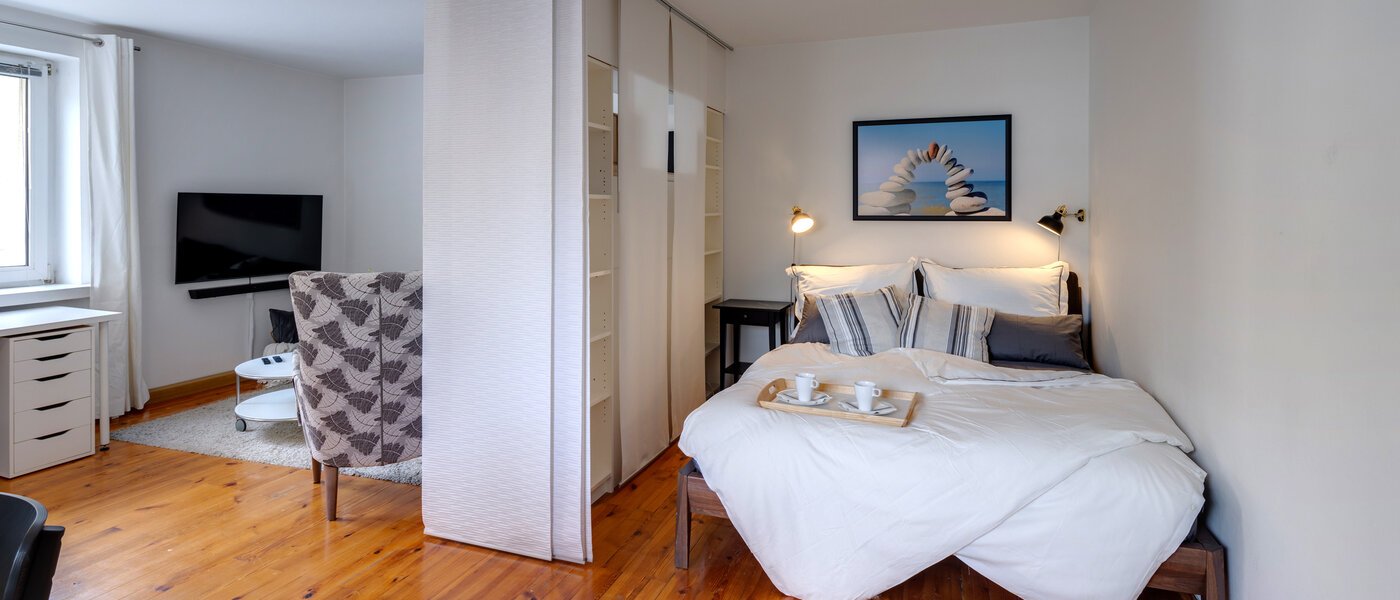 appartamento München Lehel 01 zona notte 8871