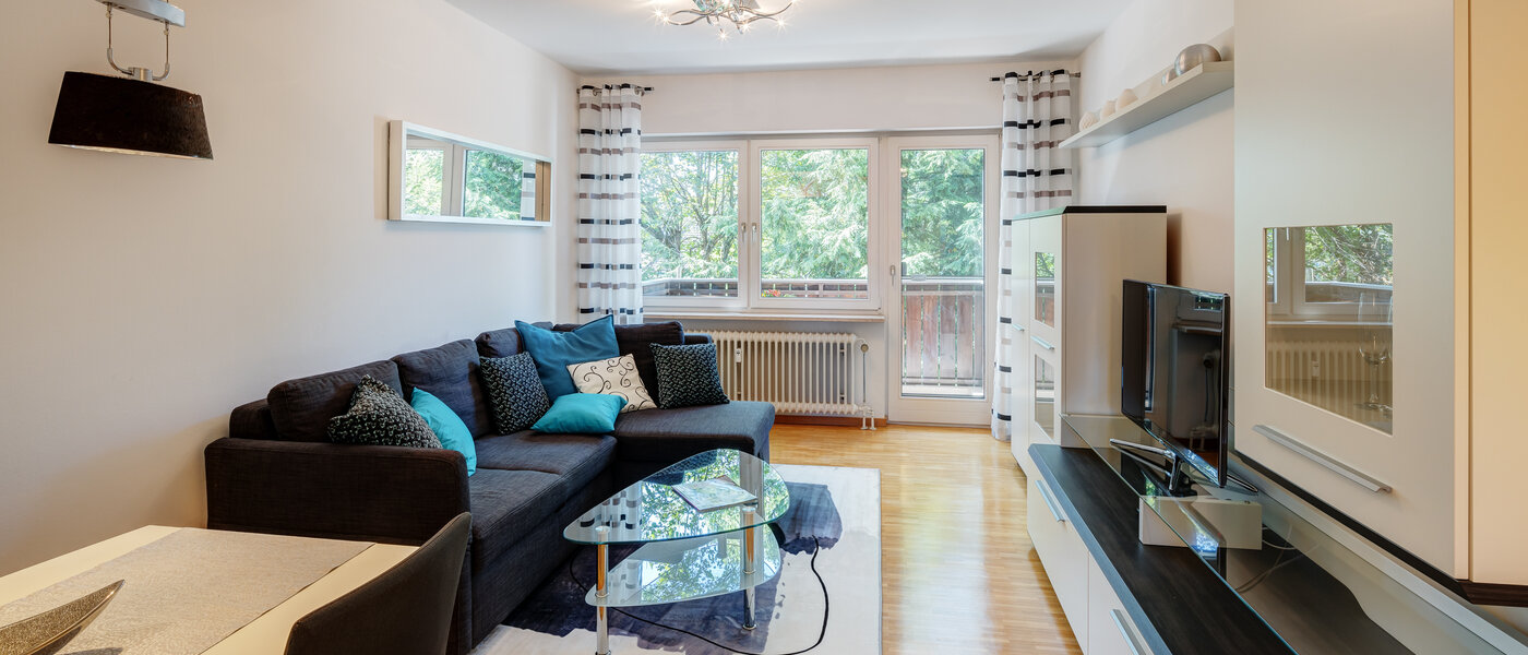 appartamento München Sendling-Westpark 01 zona living 8875