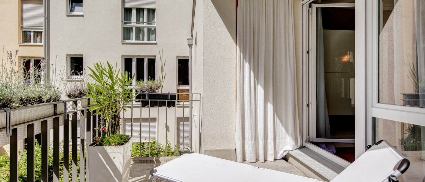 appartamento München Schwabing-Nord (zw. Belgrad- & Leopoldstraße) 03 balcone 8881