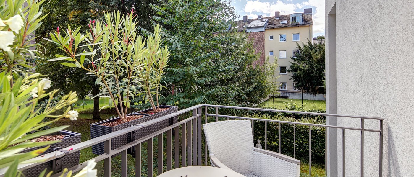 appartamento München Schwabing-Nord (zw. Belgrad- & Leopoldstraße) 05 balcone 8881