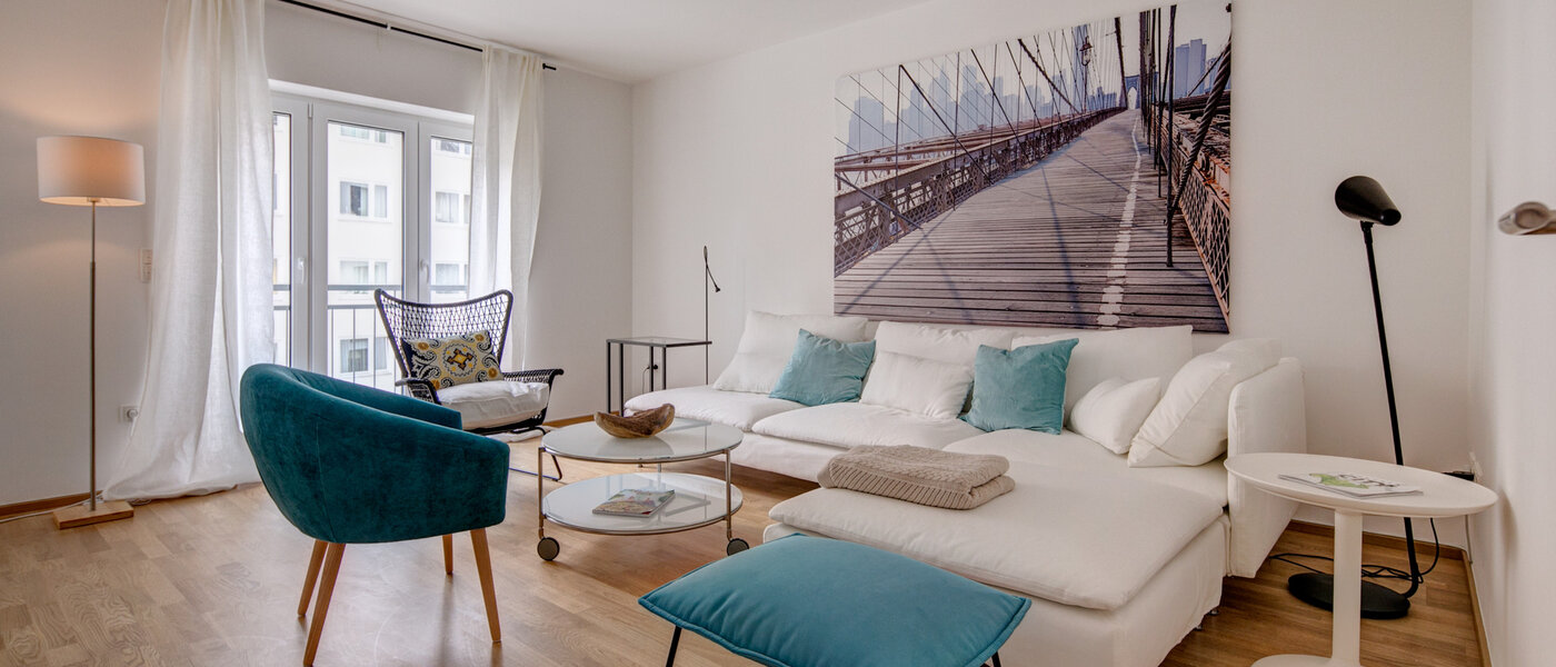 appartamento München Maxvorstadt 01 soggiorno 8910