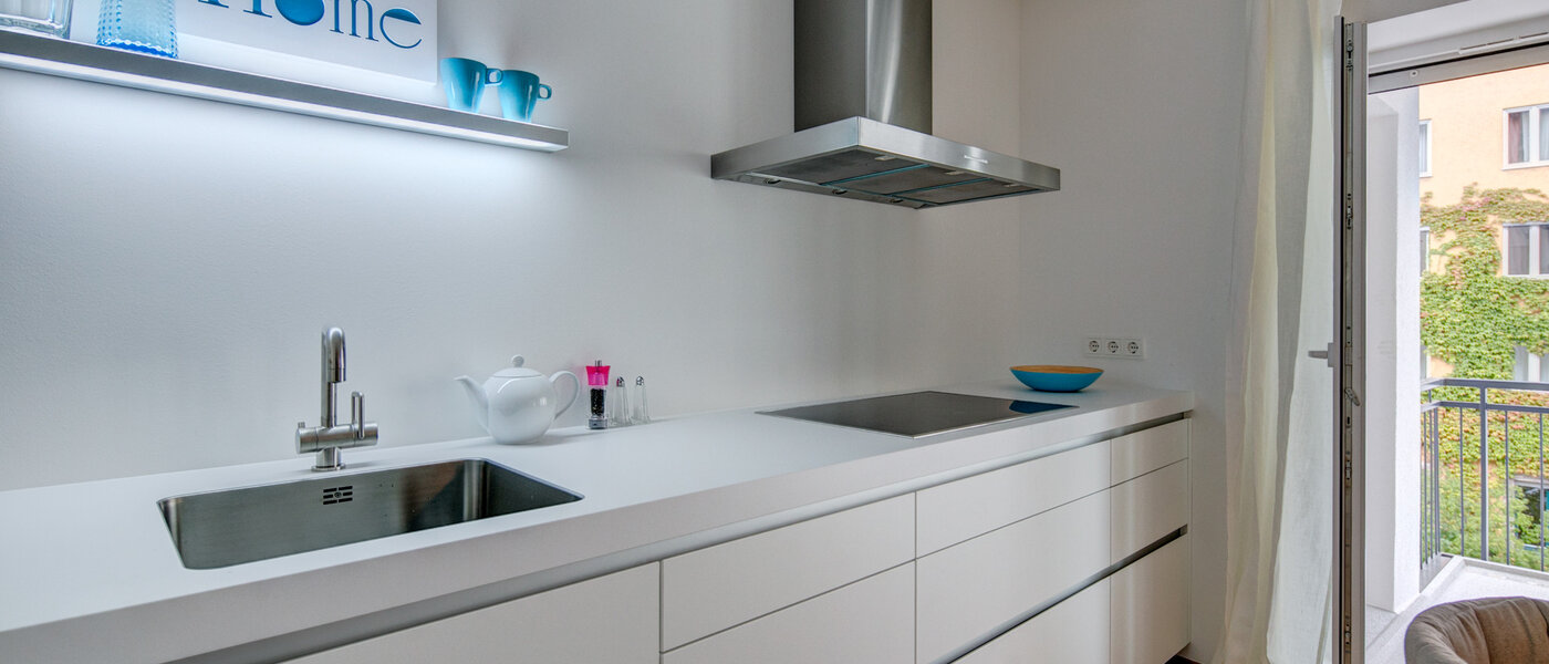 appartamento München Maxvorstadt 02 cucina 8910