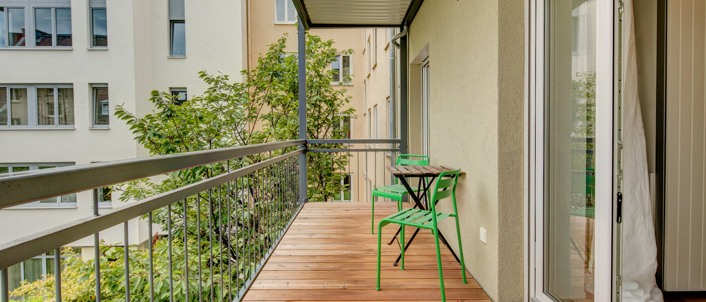 appartamento München Maxvorstadt 02 balcone 8910