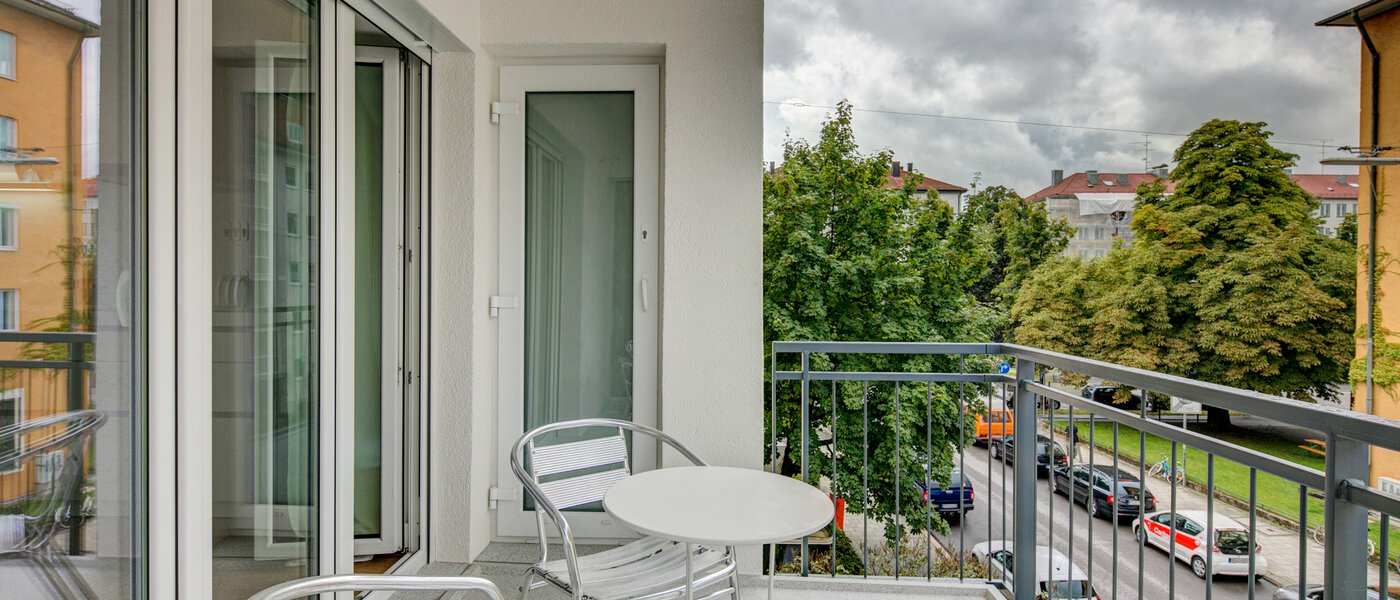 appartamento München Maxvorstadt 03 balcone 8910