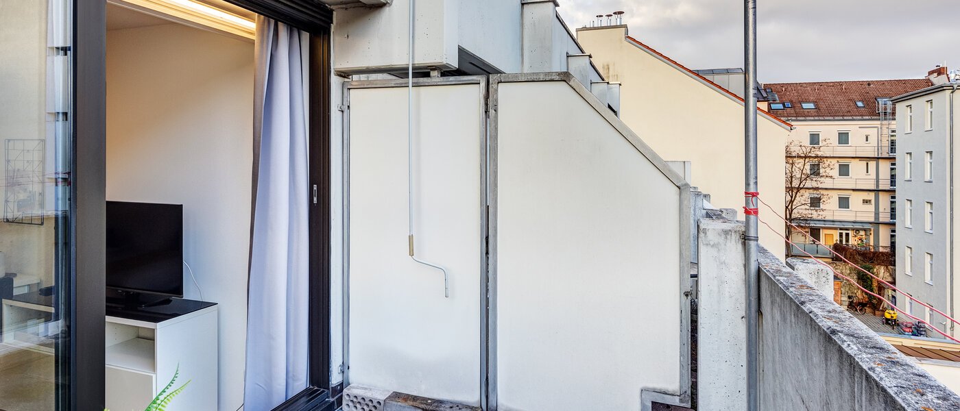 abitazione München Maxvorstadt - Universitätsviertel 03 terrazza sul tetto 8924