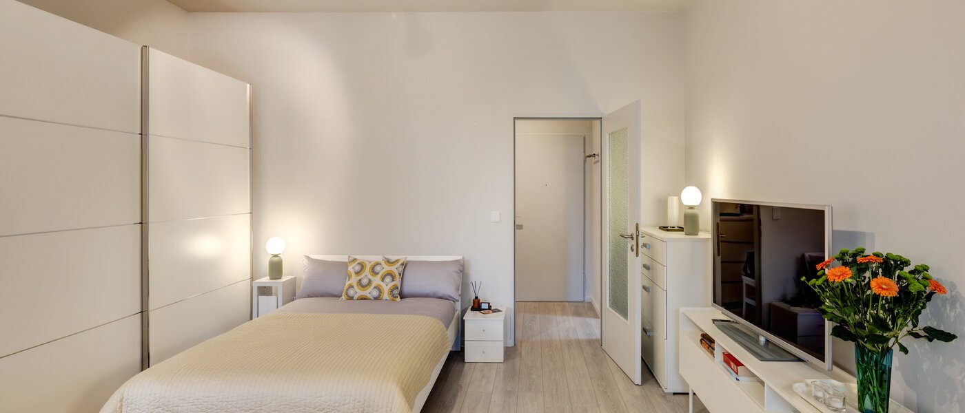 appartamento München Lehel 01 zona notte 8947