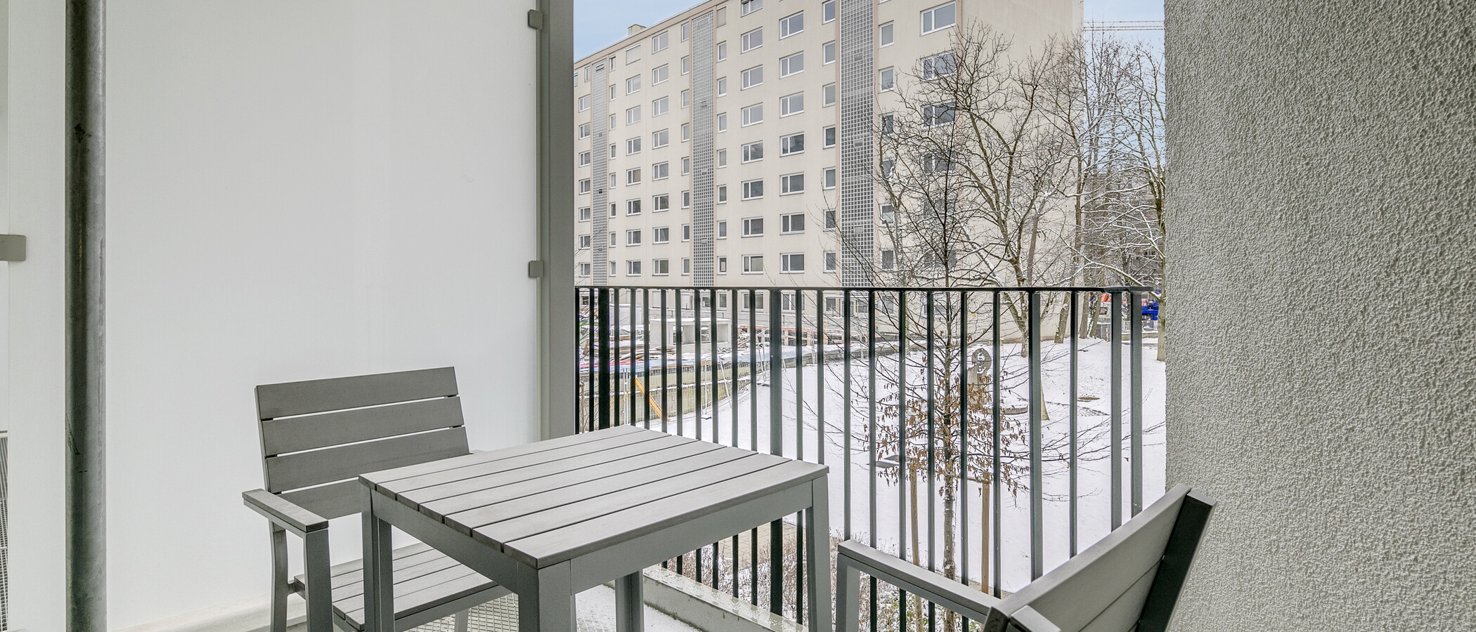appartamento München Bogenhausen 01 balcone 8949