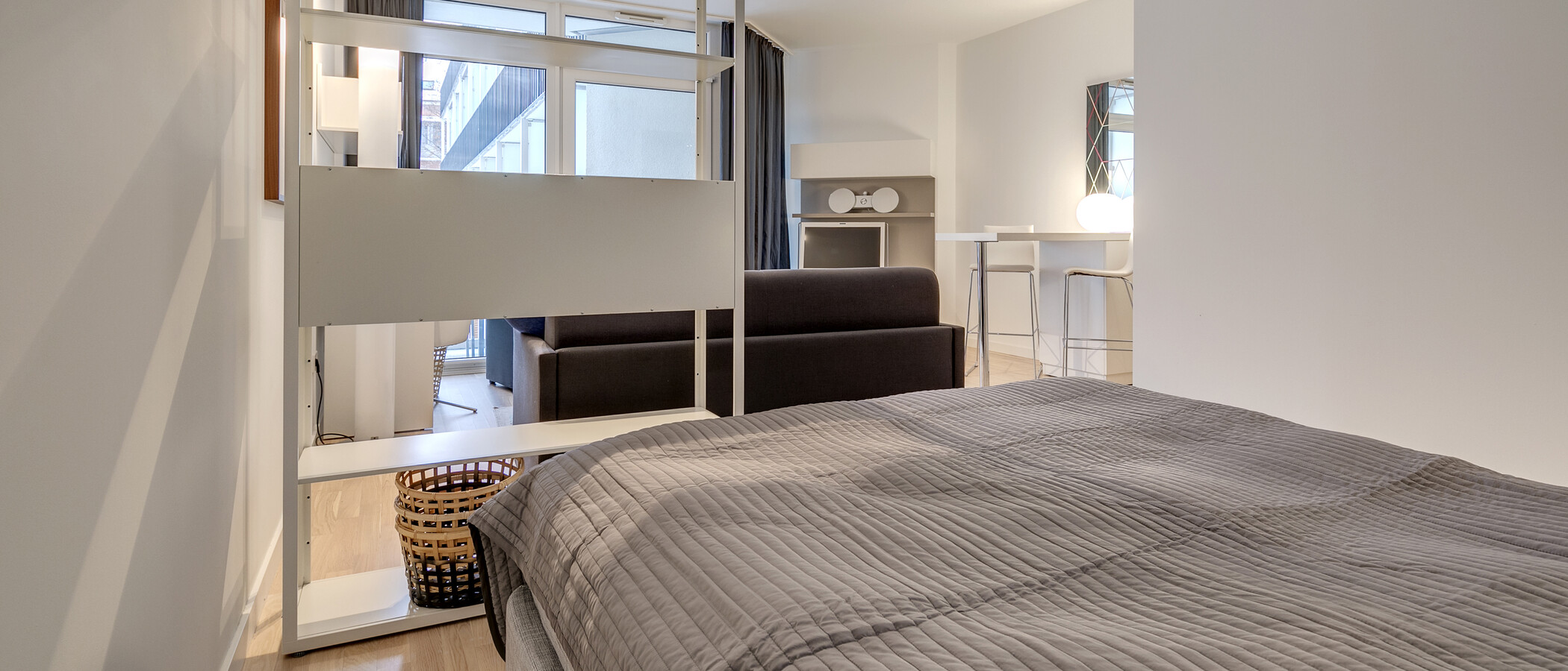 appartamento München Bogenhausen 02 zona notte 8949