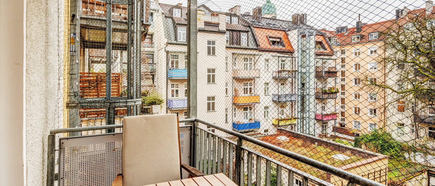 appartamento München Maxvorstadt - Rund um den Josephplatz 02 balcone 8953