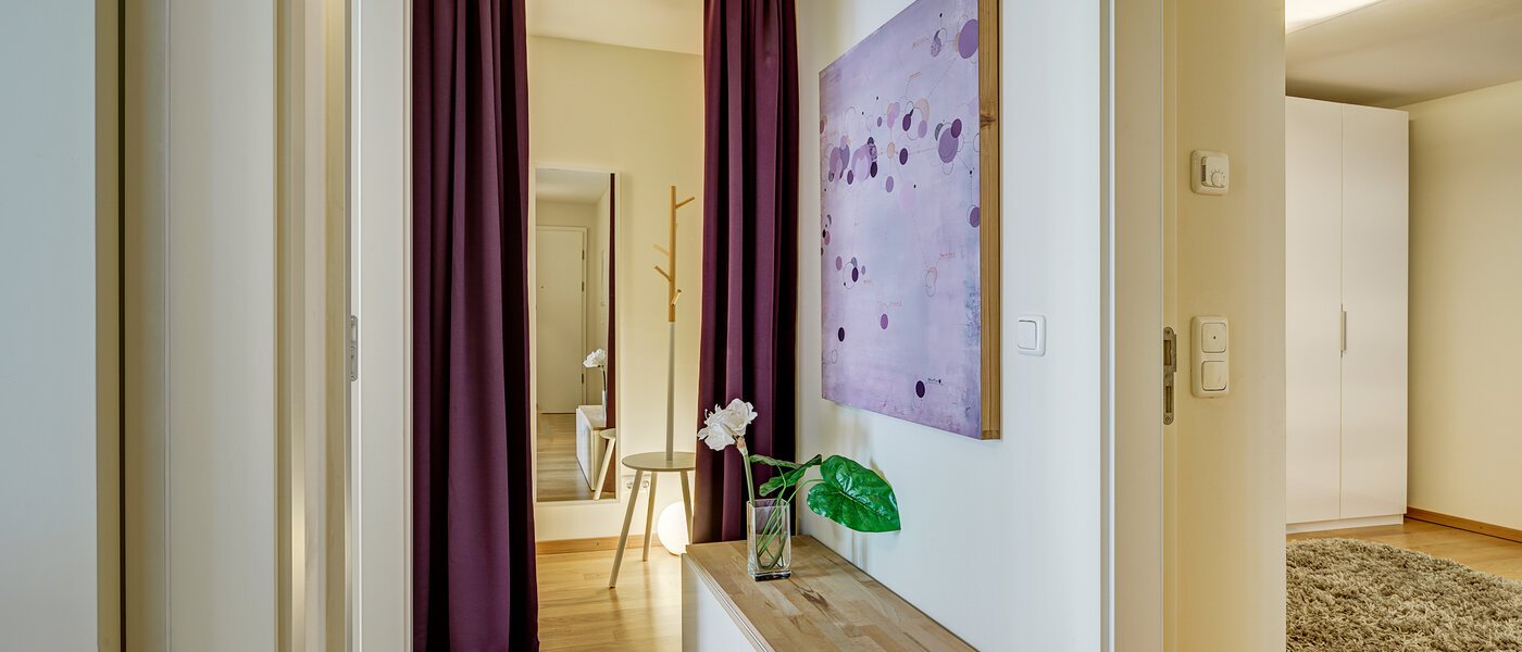 attico con terrazzo München Altstadt 01 ingresso/corridioio 9009