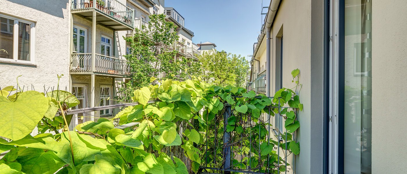 attico con terrazzo München Altstadt 02 balcone 9009