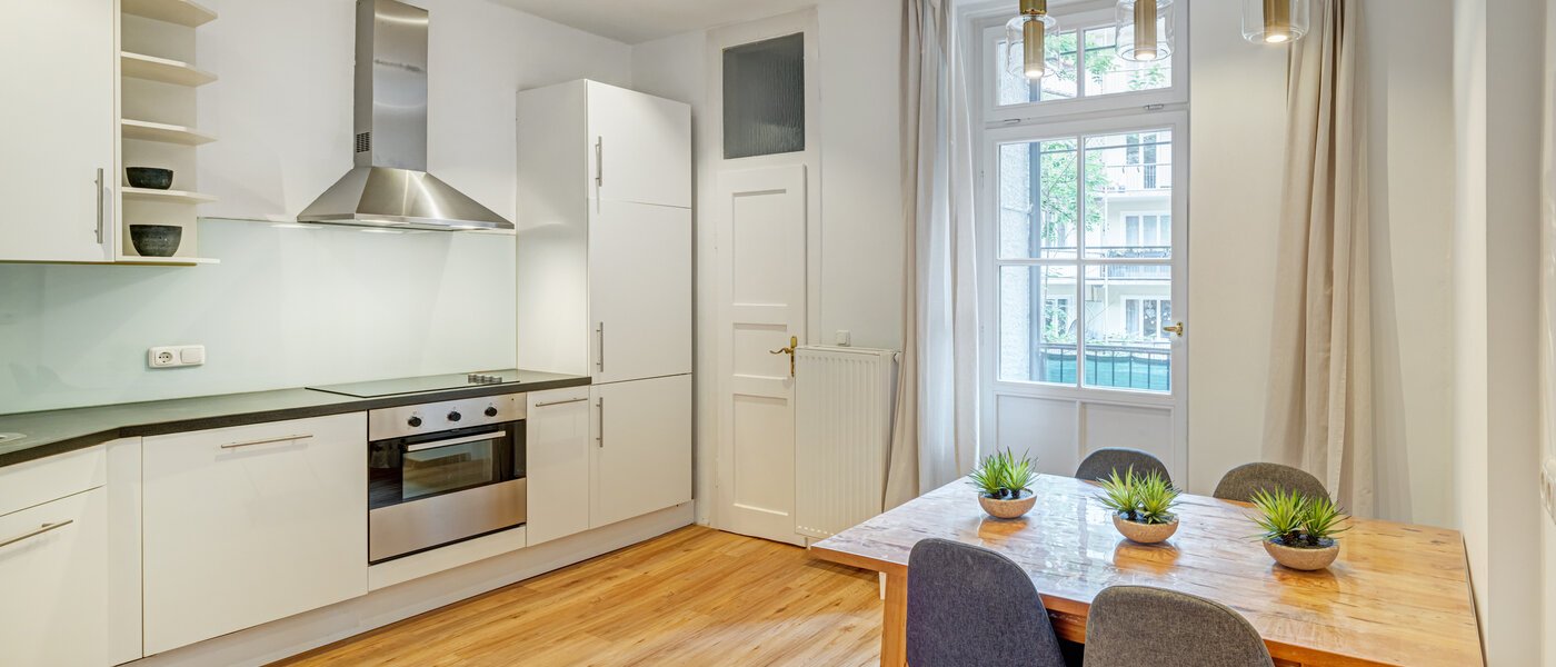 appartamento München Schwabing-West (rund um den Hohenzollernplatz) 01 cucina 9021
