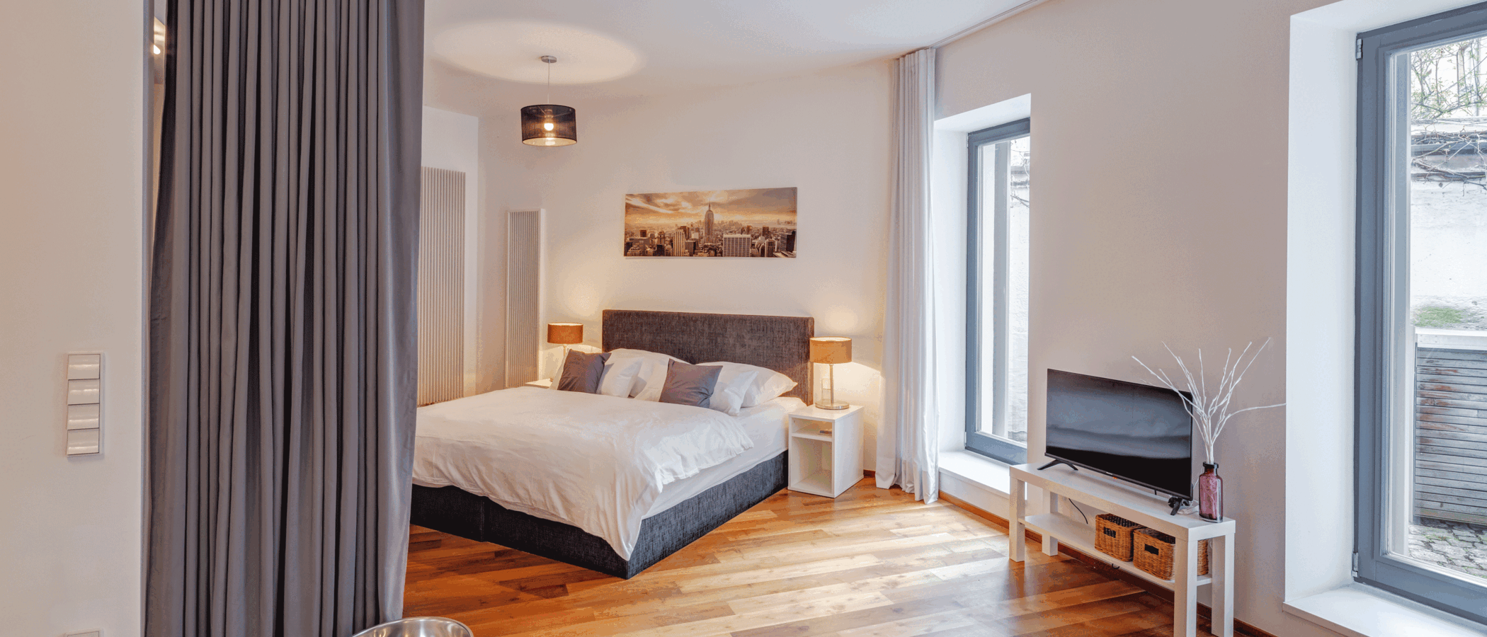 appartamento München Sendling 01 zona notte 9053
