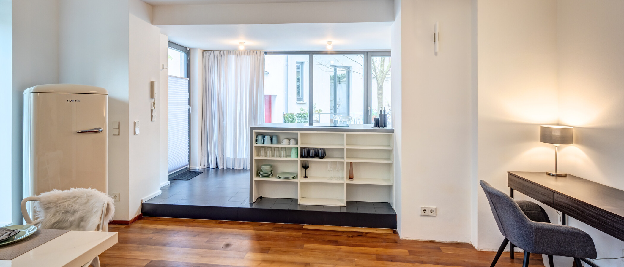 appartamento München Sendling 04 zona living 9053