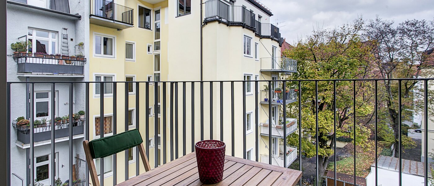appartamento München Neuhausen 01 balcone 9058