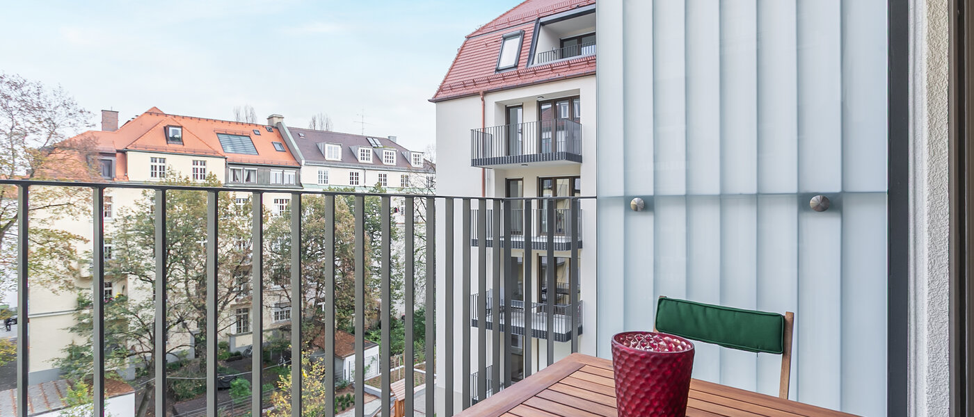 appartamento München Neuhausen 03 balcone 9058