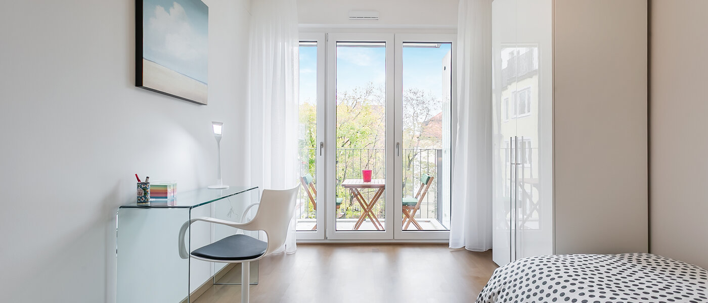 appartamento München Neuhausen 04 2° camera da letto 9058