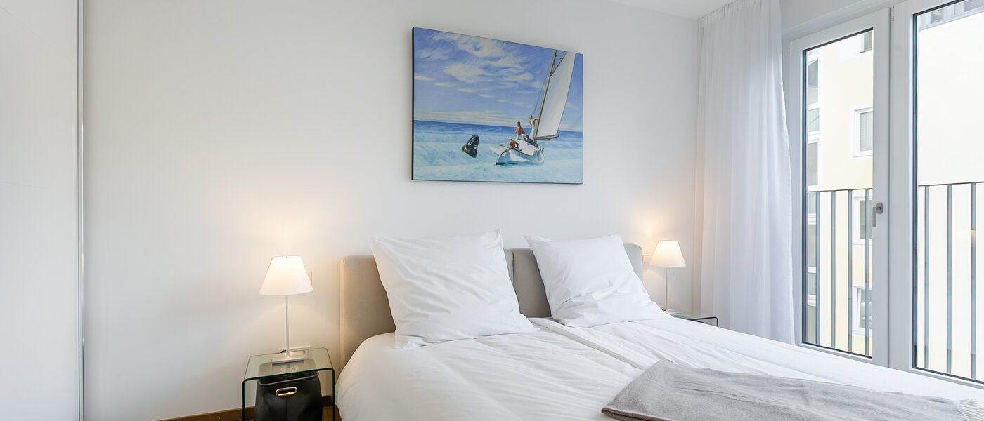 appartamento München Neuhausen 01 1° camera da letto 9058