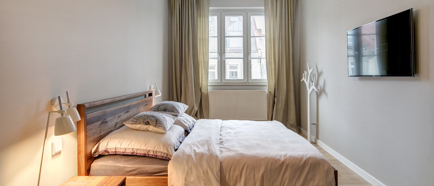 appartamento München Maxvorstadt - Universitätsviertel 01 zona notte 9074