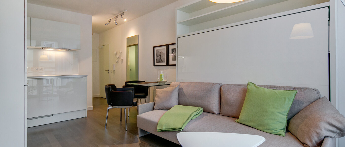 abitazione München Schwabing-Nord (zw. Leopoldstraße & Englischen Garten) 01 soggiorno 9075