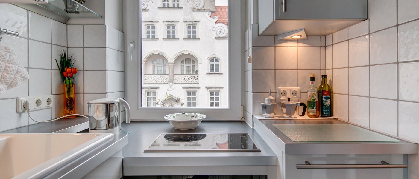 abitazione München Glockenbachviertel 01 cucina 9081