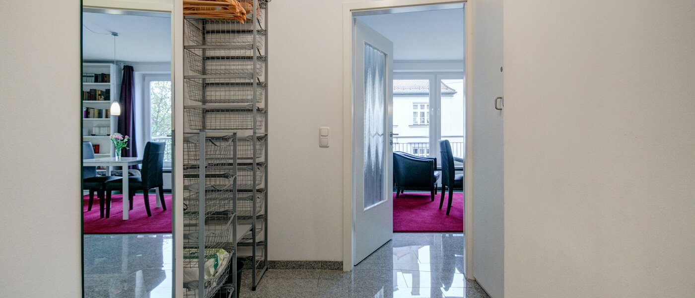 abitazione München Glockenbachviertel 01 ingresso/corridioio 9081