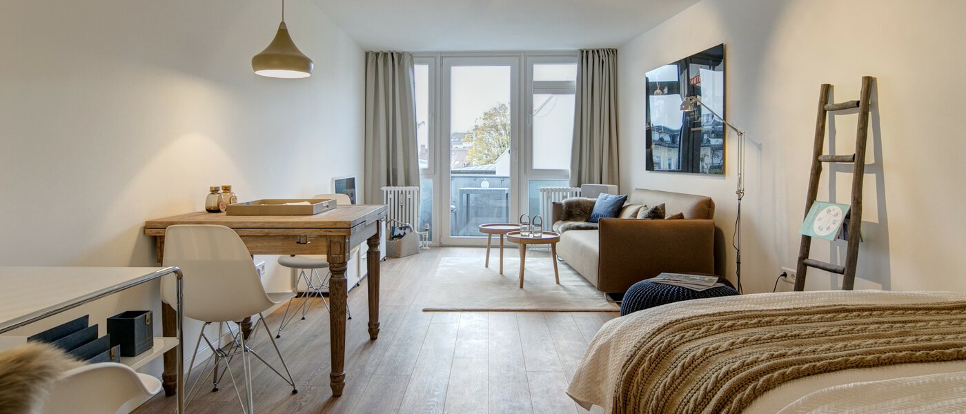 appartamento München Maxvorstadt - Universitätsviertel 02 soggiorno 9083