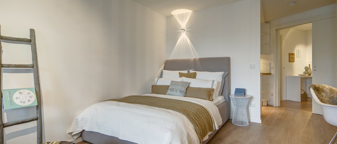 appartamento München Maxvorstadt - Universitätsviertel 02 zona notte 9083