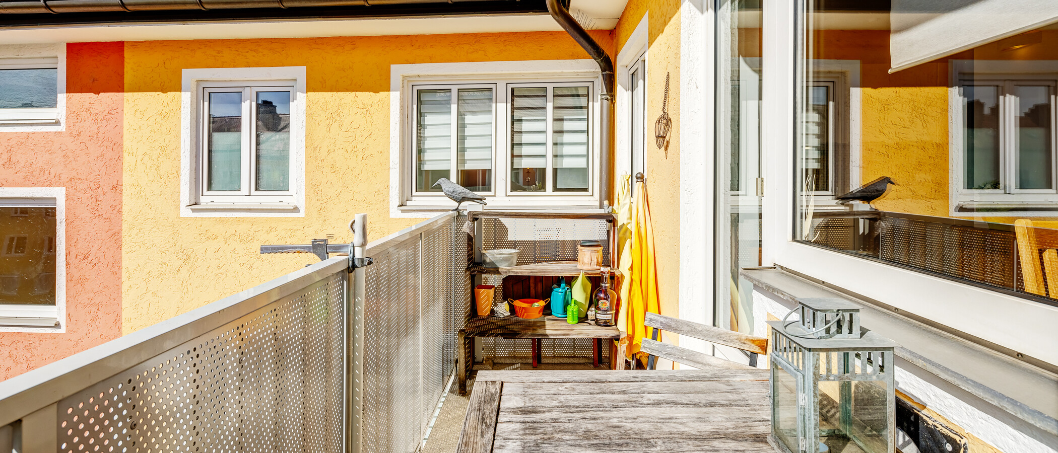 appartamento München Sendling-Westpark 02 balcone 9100