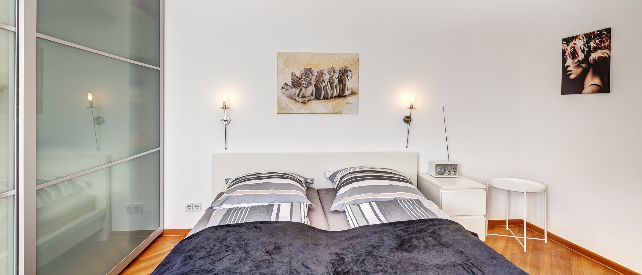 appartamento München Sendling-Westpark 01 camera da letto 9100