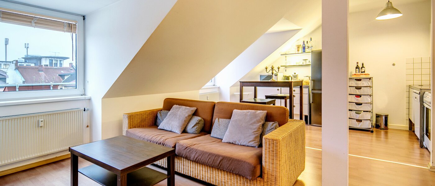 attico München Obergiesing 02 soggiorno 9124
