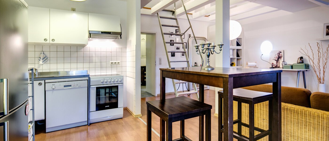 attico München Obergiesing 03 cucina 9124