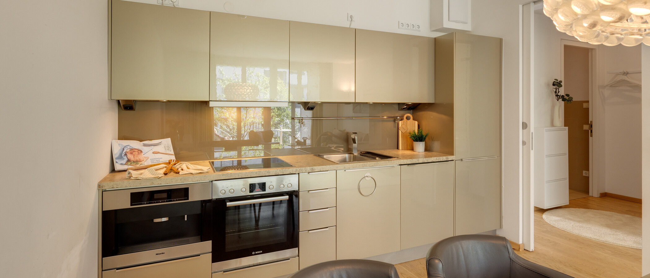 appartamento München Maxvorstadt 01 cucina 9128