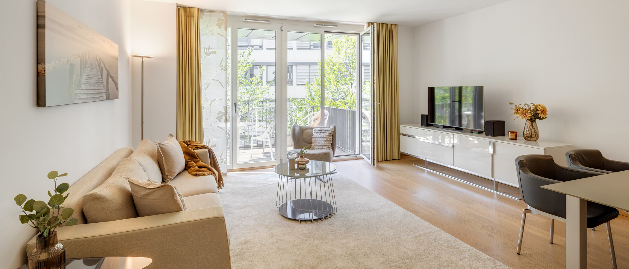 appartamento München Maxvorstadt 01 zona living 9128
