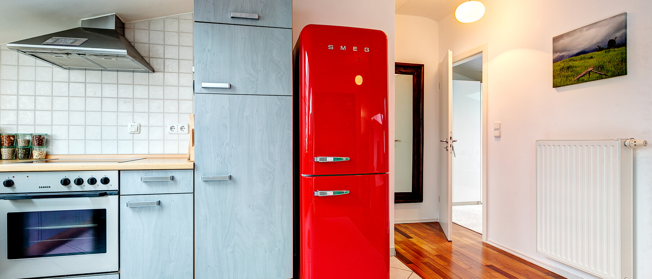 attico con terrazzo München Gärtnerplatzviertel 02 cucina 9135