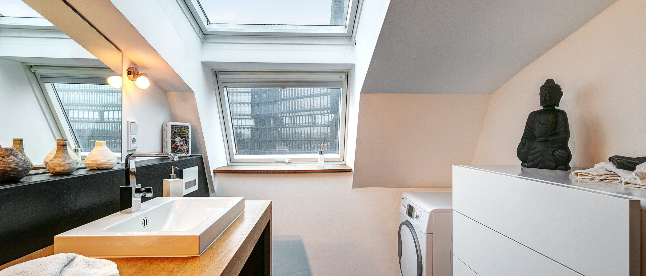 attico con terrazzo München Gärtnerplatzviertel 01 bagno 9135