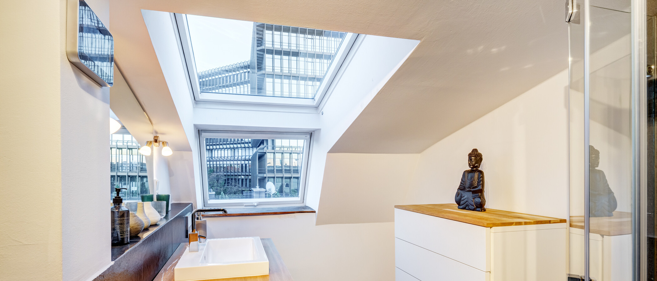 attico con terrazzo München Gärtnerplatzviertel 01 bagno 9135