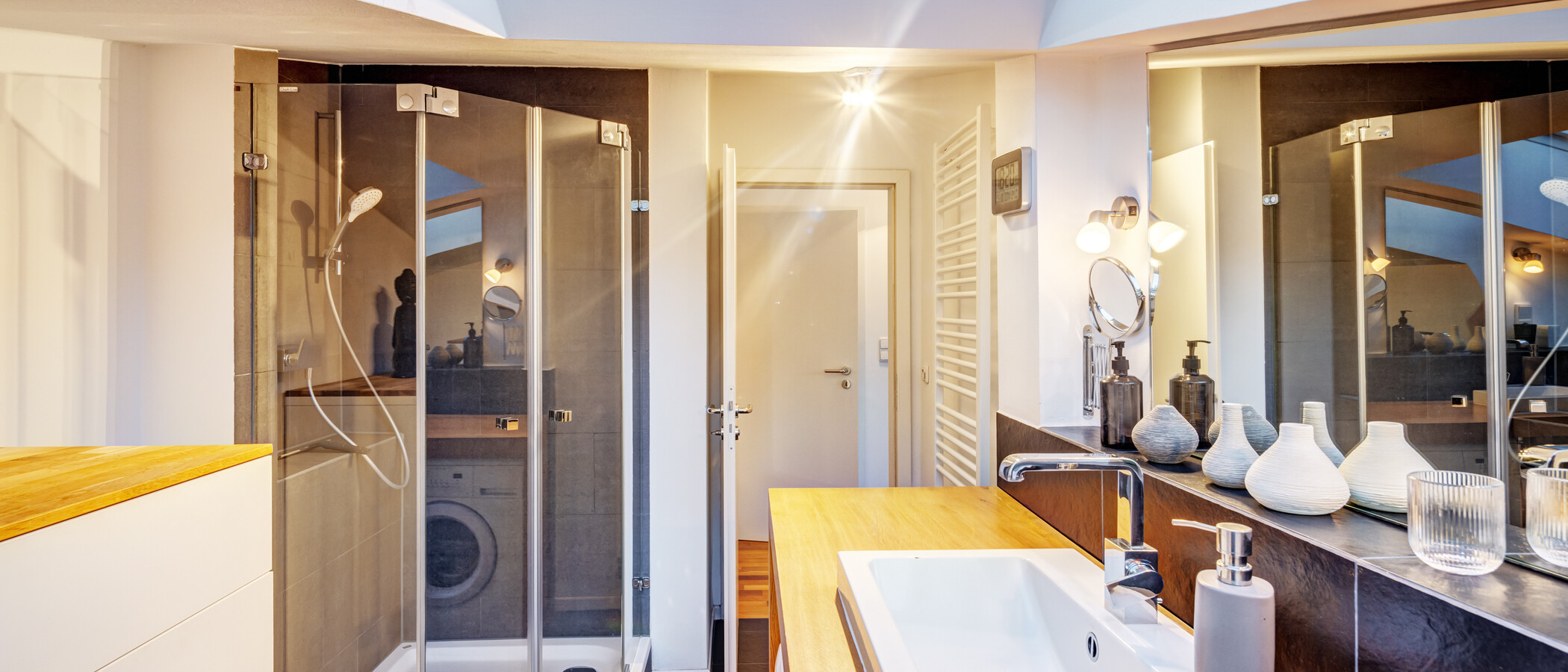 attico con terrazzo München Gärtnerplatzviertel 02 bagno 9135