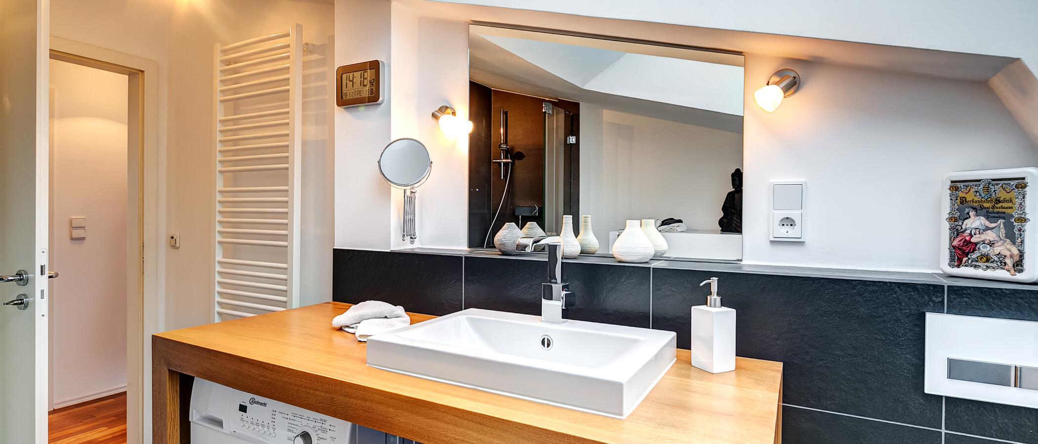 attico con terrazzo München Gärtnerplatzviertel 03 bagno 9135